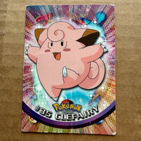 Pokemon Other - Pokemon TOPPS Clefairy #35